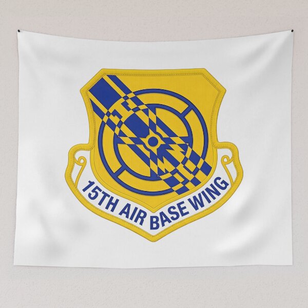 Item preview, USAF 15th Air Base Wing Crest Patch designed and sold by CharlieDesings.