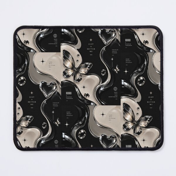 Item preview, Black & Cream Abstract Butterfly Aesthetic Phone Case designed and sold by Ricomin.