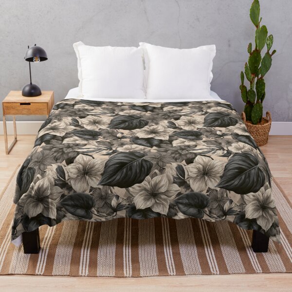 Item preview, Minimalistic Pothos Floral - Tropical Flower Pattern - Housewarming Gifts designed and sold by RoyalStarsPatts.