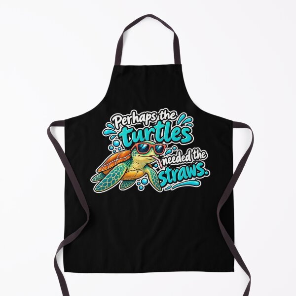 Item preview, Perhaps the turtles needed the straws. designed and sold by zingbing.