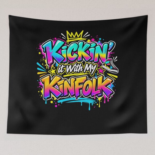 Item preview, Kickin' It With My Kinfolk Family Reunion Gathering designed and sold by drawwiika+44.
