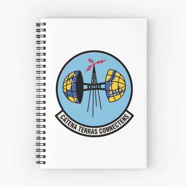 Item preview, USAF Strategic Global Communications Catena Terras Connectens Patch designed and sold by CharlieDesings.
