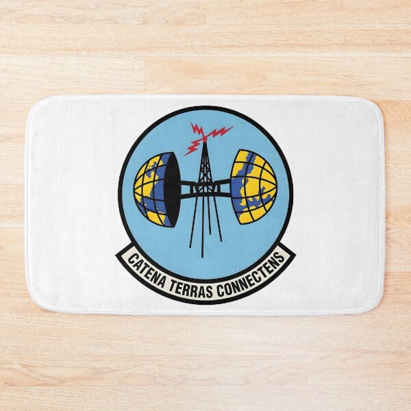 Item preview, USAF Strategic Global Communications Catena Terras Connectens Patch designed and sold by CharlieDesings.