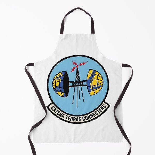 Item preview, USAF Strategic Global Communications Catena Terras Connectens Patch designed and sold by CharlieDesings.