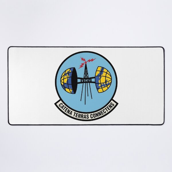 Item preview, USAF Strategic Global Communications Catena Terras Connectens Patch designed and sold by CharlieDesings.