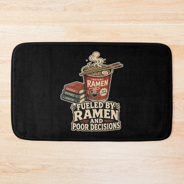 Item preview, Fueled By Ramen And Poor Decisions Shirt, Funny College Student T-Shirt, Dorm Life Humor Tee, Funny Student Gift Shirt, Vintage College Graphic designed and sold by TshirtsLabs.