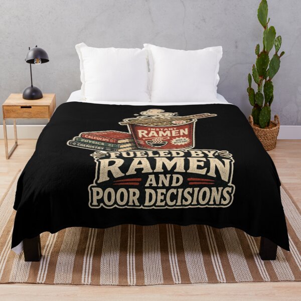 Item preview, Fueled By Ramen And Poor Decisions Shirt, Funny College Student T-Shirt, Dorm Life Humor Tee, Funny Student Gift Shirt, Vintage College Graphic designed and sold by TshirtsLabs.