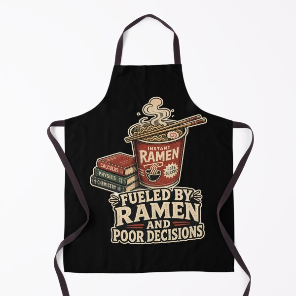 Item preview, Fueled By Ramen And Poor Decisions Shirt, Funny College Student T-Shirt, Dorm Life Humor Tee, Funny Student Gift Shirt, Vintage College Graphic designed and sold by TshirtsLabs.