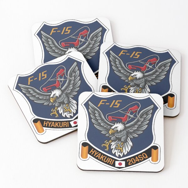 Item preview, JASDF 204th Tactical Fighter Squadron F-15J Hyakuri Patch designed and sold by CharlieDesings.