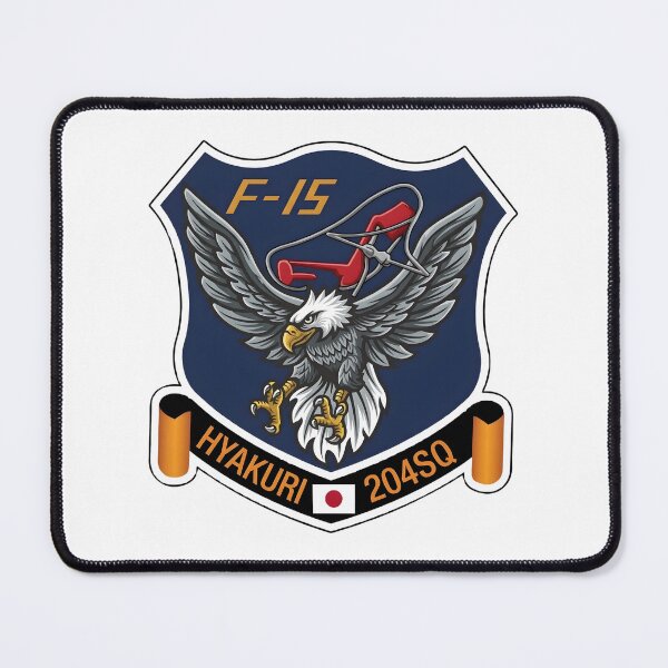 Item preview, JASDF 204th Tactical Fighter Squadron F-15J Hyakuri Patch designed and sold by CharlieDesings.