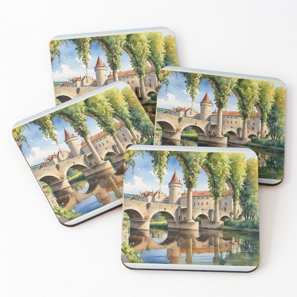 Item preview, Landscape of Castel and Trees Above the River designed and sold by Nira Dabush.