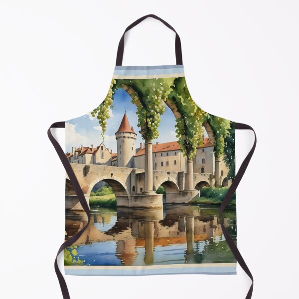 Item preview, Landscape of Castel and Trees Above the River designed and sold by Nira Dabush.