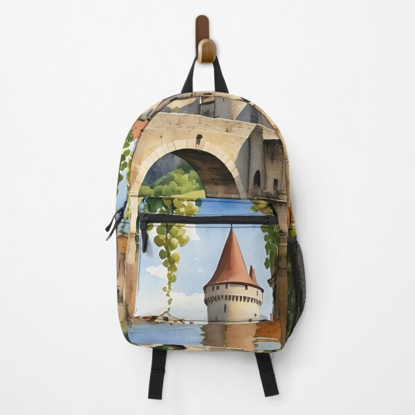 Item preview, Landscape of Castel and Trees Above the River designed and sold by Nira Dabush.