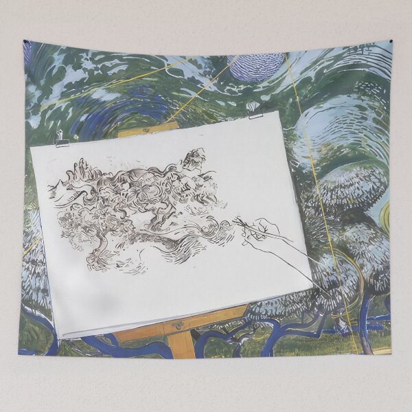 Item preview, st remy de provence 1983 by Brett whiteley - Brett whiteley artwork  designed and sold by namikikkik.