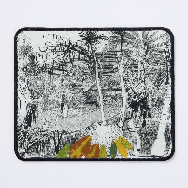 Item preview, the garden in sanur bali 1980 by Brett whiteley - Brett whiteley artwork designed and sold by namikikkik.