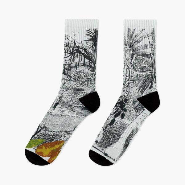 Item preview, the garden in sanur bali 1980 by Brett whiteley - Brett whiteley artwork  designed and sold by namikikkik.