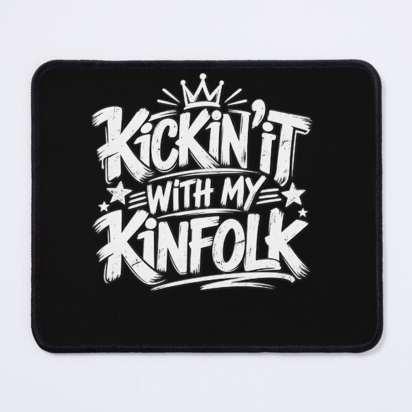 Item preview, Kickin' It With My Kinfolk Family Reunion Gathering Relatives designed and sold by drawwiika+44.