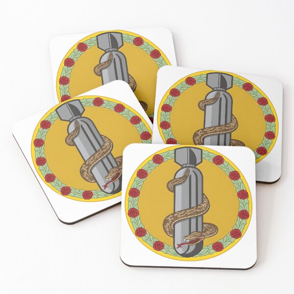 Item preview, USAAF 409th Bombardment Squadron Snake and Bomb Insignia Patch designed and sold by CharlieDesings.