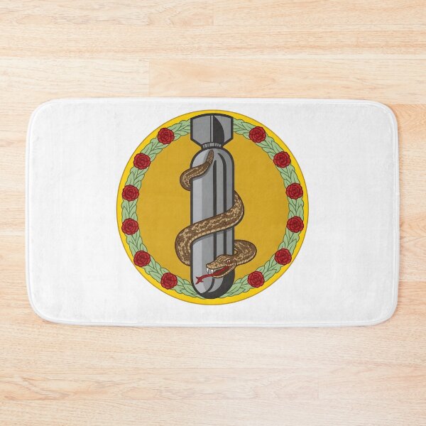 Item preview, USAAF 409th Bombardment Squadron Snake and Bomb Insignia Patch designed and sold by CharlieDesings.