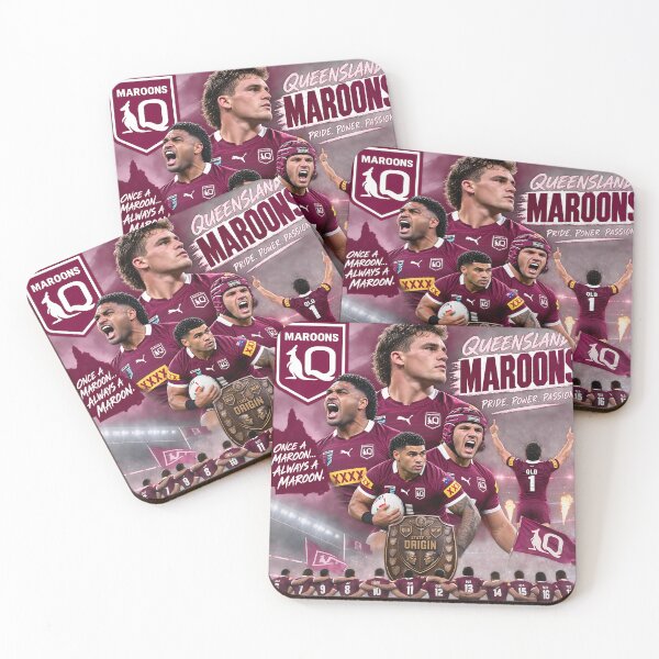 Item preview, queensland maroons designed and sold by NCNGDESIGN.