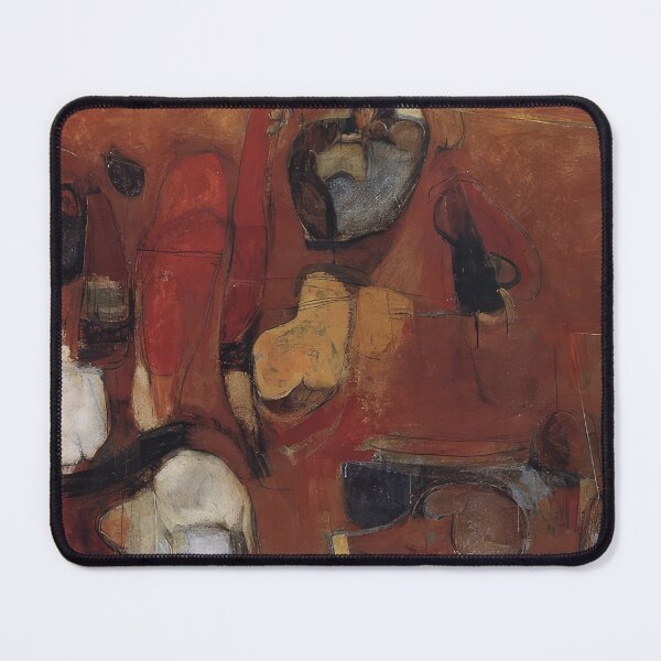 Item preview, untitled red painting 1960 by Brett whiteley - Brett whiteley artwork designed and sold by namikikkik.