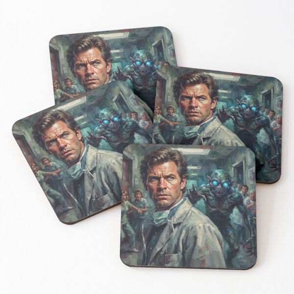 Item preview, Blue Monkey Ultimate Sci-Fi Horror Fine Art Tribute designed and sold by Art's Diner.