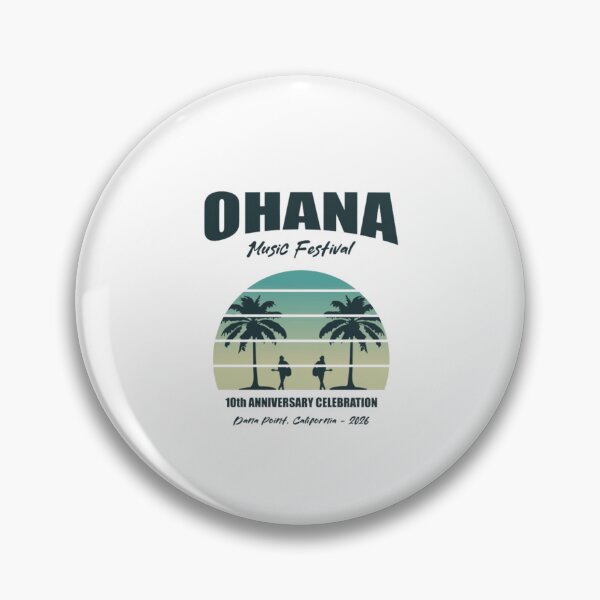 Artikelvorschau, Ohana Musikfestival 2026 entworfen und verkauft von ChaosColorCo.