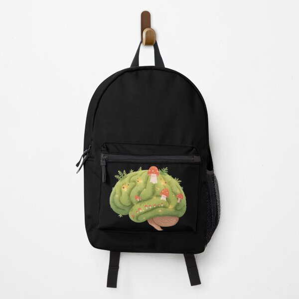 Item preview, Cozy Neurodivergent Mossy Brain Sticker designed and sold by Youram.