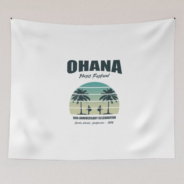 Item preview, Ohana Music Festival 2026  designed and sold by ChaosColorCo.