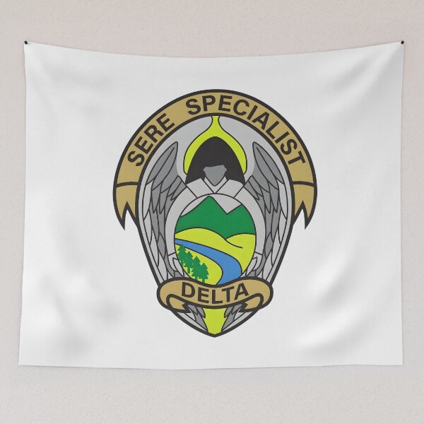 Item preview, USAF SERE Specialist Delta Archangel Patch designed and sold by CharlieDesings.