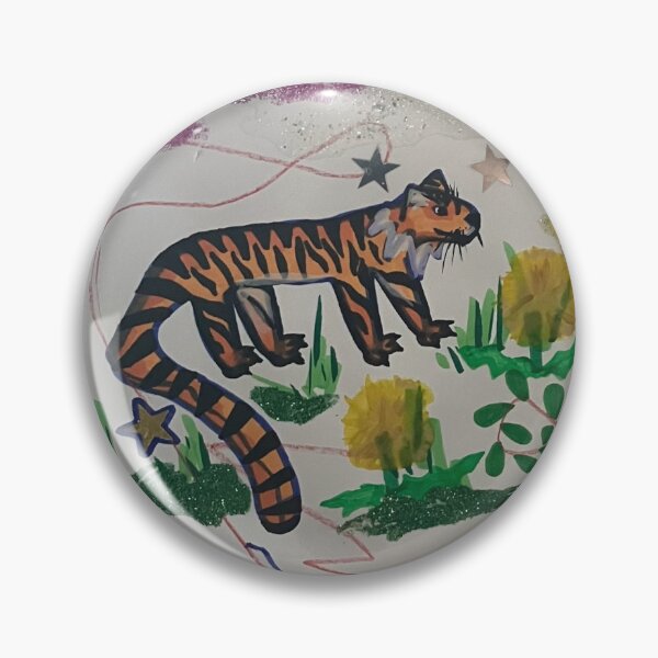 Item preview, Abstract Wild tiger scene designed and sold by 880Dreamer008.