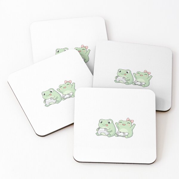 Item preview, Cute Kawaii Frog Couple gaming designed and sold by pixellm.