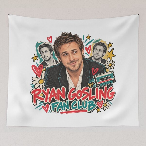 Item preview, Ryan Gosling Fan Club I Made You A Mixtape designed and sold by hesjustken.