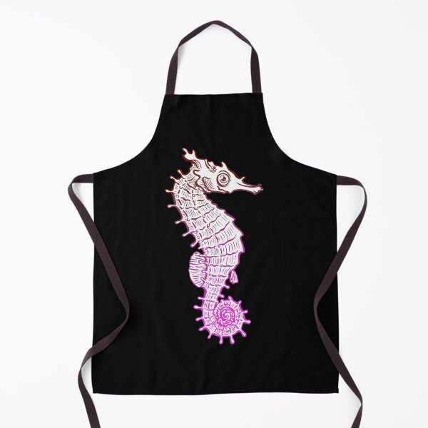 Item preview, Adorable Pink Seahorse Illustration for Sea Animal Lovers and Gift Ideas designed and sold by SHVKERstyle.