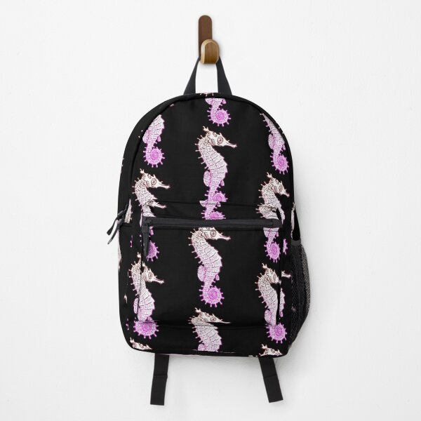 Item preview, Adorable Pink Seahorse Illustration for Sea Animal Lovers and Gift Ideas designed and sold by SHVKERstyle.