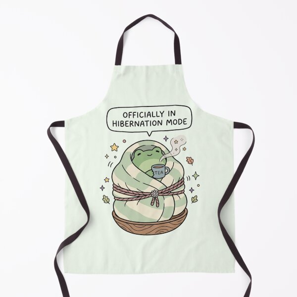 Item preview, Officially In Hibernation Mode Cute Frog Blanket Art designed and sold by Fine-Arts-Lab.