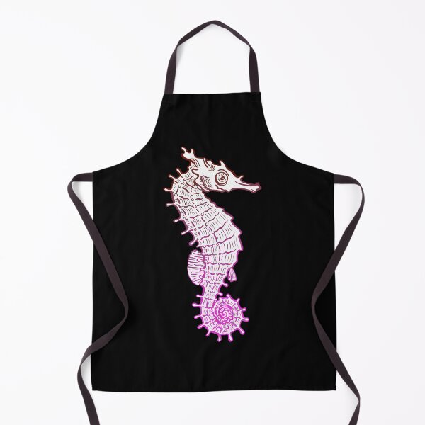 Item preview, Adorable Pink Seahorse Illustration for Sea Animal Lovers and Unique Gift Ideas designed and sold by SHVKERstyle.