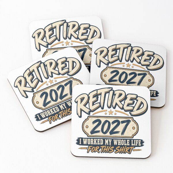 Item preview, Retired 2027 I Worked My Whole Life for This – Funny Retirement   designed and sold by drawwiika+44.