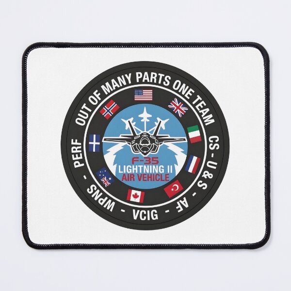 Item preview, F-35 Lightning II Air Vehicle Joint Program Patch designed and sold by CharlieDesings.