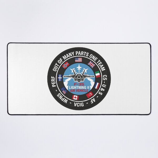 Item preview, F-35 Lightning II Air Vehicle Joint Program Patch designed and sold by CharlieDesings.