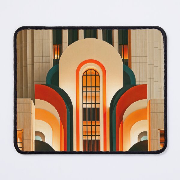 Item preview, Copy of Wall Art - Postcard - Radiant Deco Cathedral designed and sold by ForeverPrintsOK.