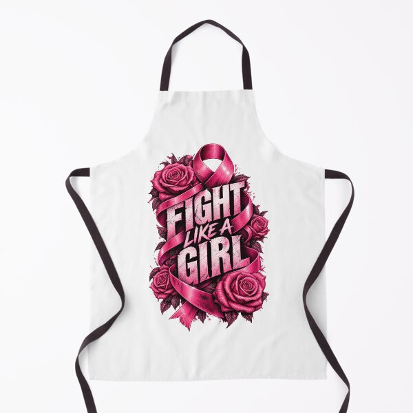 Item preview, Fight Like A Girl Pink Ribbon Breast Cancer Survivor designed and sold by UniversPlant | Blooming with Hope.