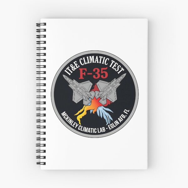 Item preview, USAF F-35 IT&E McKinley Climatic Lab Testing Patch designed and sold by CharlieDesings.