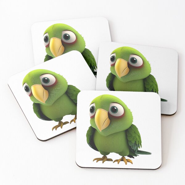 Item preview, Classic Green Bird designed and sold by ayushemianza.