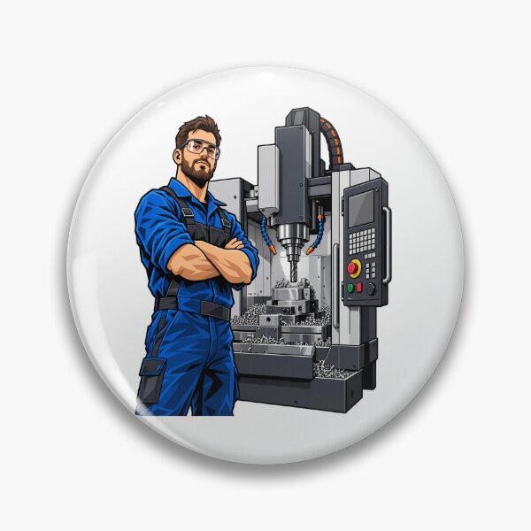 Item preview, CNC Machinist Operator Precision Machining designed and sold by JMDG Studio.