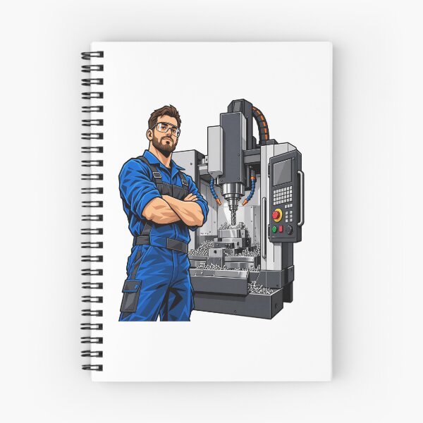 Item preview, CNC Machinist Operator Precision Machining designed and sold by JMDG Studio.