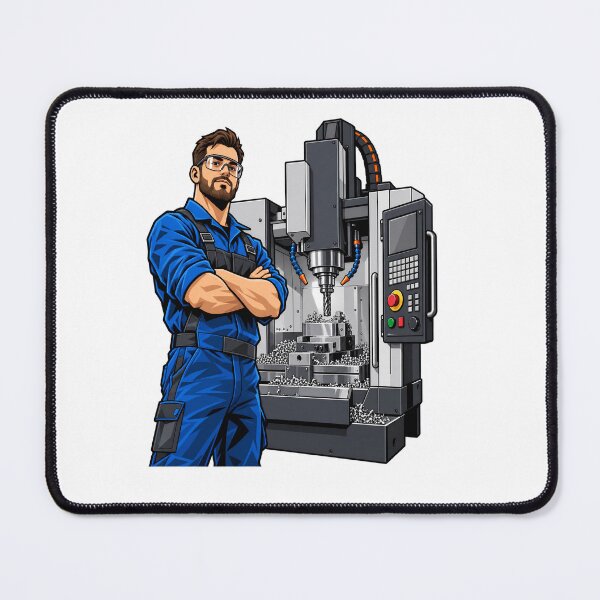 Item preview, CNC Machinist Operator Precision Machining designed and sold by JMDG Studio.