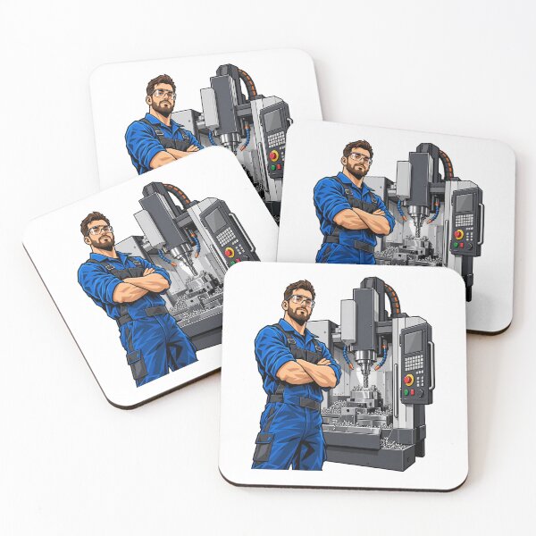 Item preview, CNC Machinist Operator Precision Machining designed and sold by JMDG Studio.