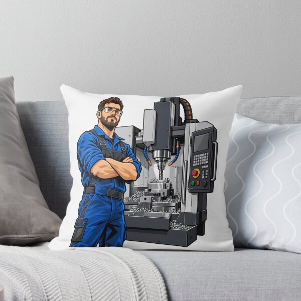 Item preview, CNC Machinist Operator Precision Machining designed and sold by JMDG Studio.