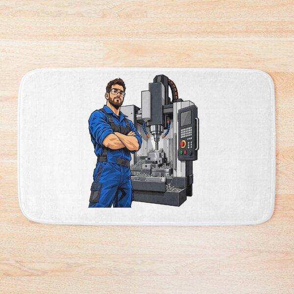 Item preview, CNC Machinist Operator Precision Machining designed and sold by JMDG Studio.
